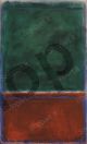 Green and Maroon - Rothko Mark