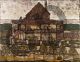 House with Shingle Roof (Old House II) - Schiele Egon