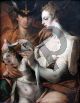 Venus and Mercury Blindfold Cupid - Spranger Bartholomaeus