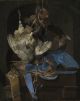 Willem van Aelst, Natura morta con attrezzatura da caccia e uccelli morti