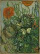 Butterflies And Poppies - Van Gogh Vincent