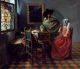 The Glass of Wine - Vermeer Johannes (Jan)