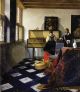 The Music Lesson - Vermeer Johannes (Jan)