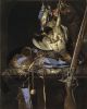 Willem van Aelst, Accessori per selvaggina e caccia in una nicchia