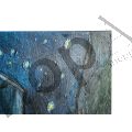 LegendArte - Stampa su tela - Terrazza Del Caffè La Sera - Vincent Van Gogh  - Quadro su Tela, Decorazione Parete cm. 80x100