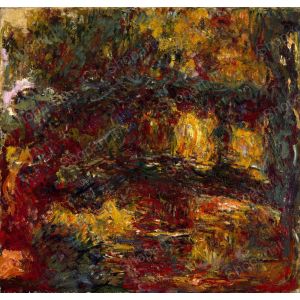 The Japanese Footbridge, Giverny - Monet Claude