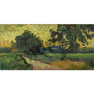 Landscape at twilight - Van Gogh Vincent