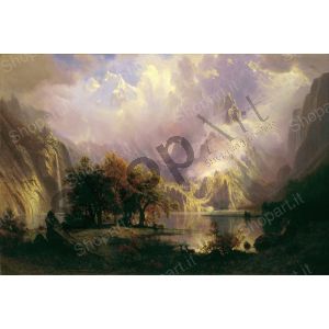 Rocky Mountain Landscape - Bierstadt Albert