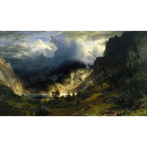Una tempesta nelle Montagne Rocciose
