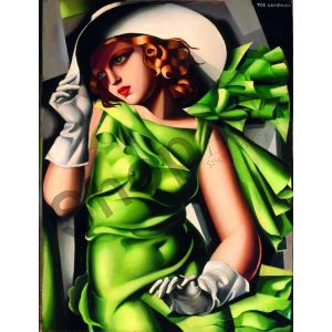 Jeune fille en vert - Tamara de Lempicka