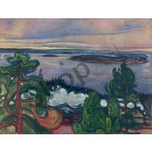 Train Smoke - Munch Edvard