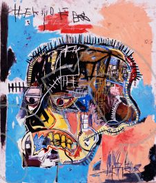 LVLJ Stampe E Quadri su Tela 5 Pezzi Immagine da Parete Art Decor Dipinti Quadri su Tela Wall Art Jean-Michel Basquiat/Senza Cornice 