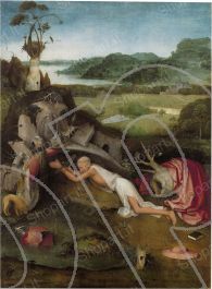 Bosch San Gerolamo - Quadro Stampa su Tela, Poster, Tavola