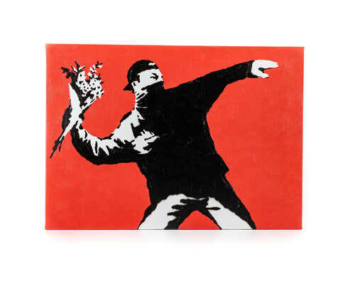 Banksy - Flower Thrower
