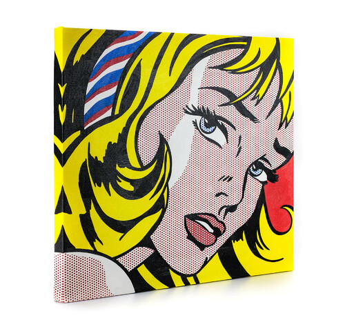 Lichtenstein - Girl with Hair Ribbon